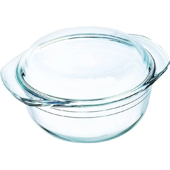 Pyrex hrnec s poklicí varné sklo 21,5 cm