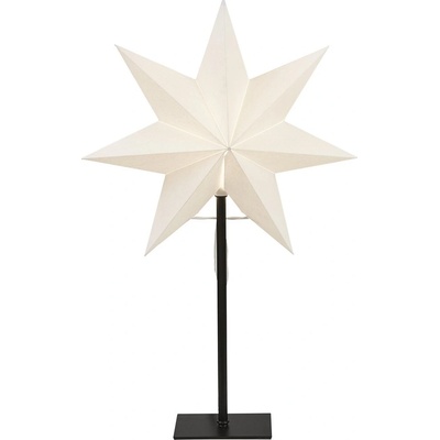 Star trading Stolní lampa hvězda FROZEN V.55 cm bílá