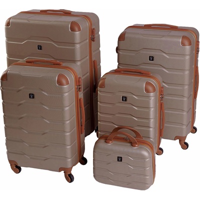 BERTOO Firenze champagne set 5v1 142l, 97l, 63l, 38l, 14l
