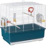 Ferplast - Rekord 3 White - клетка за малки птички с пълно оборудване 49Х30Х48, 5 cm
