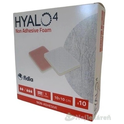 Hyalo4 Non Adhesive Foam 10 x 10 cm 10 ks