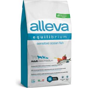 Alleva SP EQUILIBRIUM кучешка чувствителна океанска риба възрастни мини/ средни 2 кг