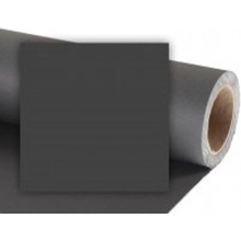 COLORAMA Black papírové pozadí 2.72x11m - černé