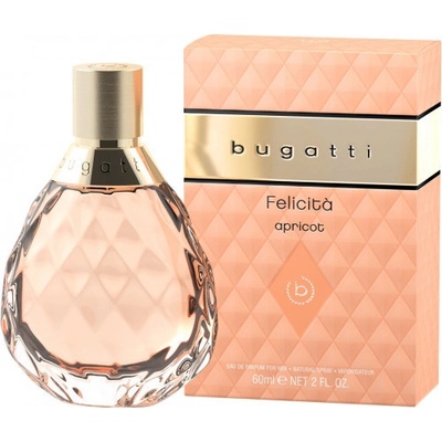 Bugatti Felicita Apricot parfumovaná voda dámska 60 ml