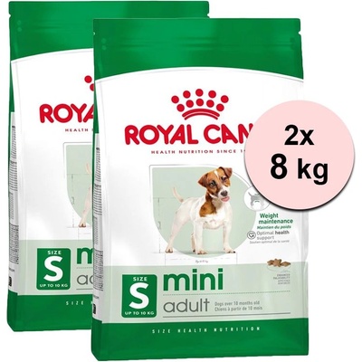 Royal Canin Mini Adult гранули за възрастни кучета от малки породи 2 x 8 кг