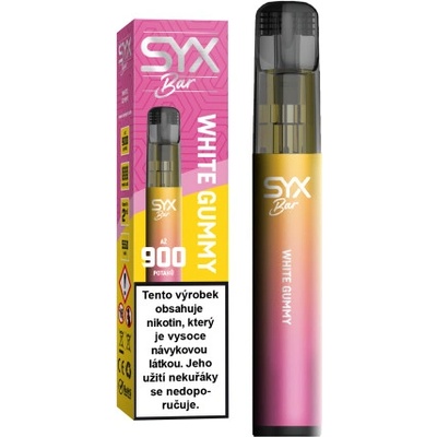 Syx Bar White Gummy 16,5 mg 900 potáhnutí 1 ks