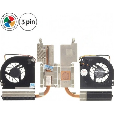 Acer Extensa 5310 ventilátor s chladičem