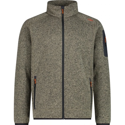CMP Мъжко поларено яке CMP Jacket Jacquard Knitted 3H60747N Fleece jacket - Corda / Antracite - размер 56 (EU) (005-5003-1716)