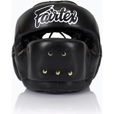 Боксова каска Fairtex Full Face Protector black