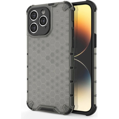 HQWear Кейс HQWear Honeycomb за iPhone 14 Pro, черен (5907769348945)