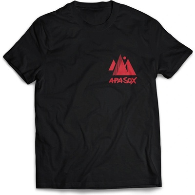 APASOX tričko SOXMAN kr. rukáv černá