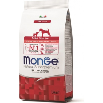 Monge Daily Line Mini Starter kuracie 1,5 kg