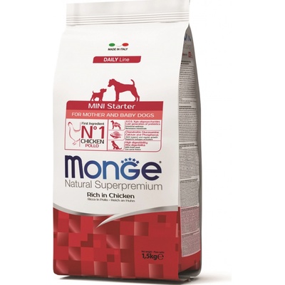 Monge Daily Line Mini Starter kuracie 1,5 kg