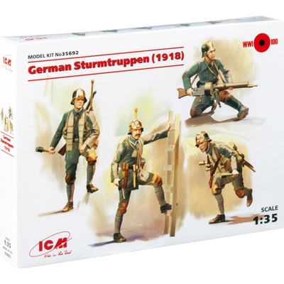 ICM German Sturmtruppen 1917 1918 WW1 1:35