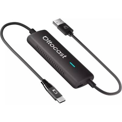 Адаптер за Apple CarPlay и Android Auto с двупосочен Mirroring - Ottocast Mirror Touch Wireless CarPlay Adapter (CA450-T)