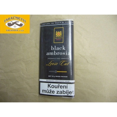 Mac Baren Black Ambrosia 50 g – Zbozi.Blesk.cz