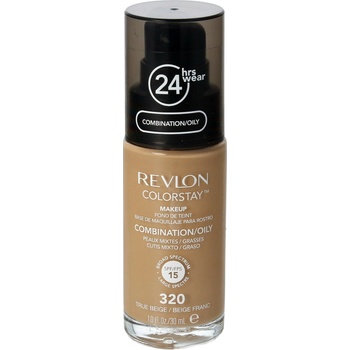 Revlon Cosmetics ColorStay dlhotrvajúci zmatňujúci make-up pre mastnú a zmiešanú pleť 320 True Beige 30 ml