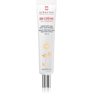 Erborian BB Cream тониращ крем за съвършен вид на кожата на лицето SPF 20 големи опаковки цвят Nude 40ml