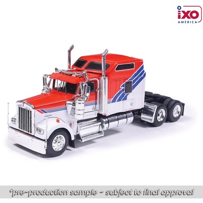 Kenworth W900 (1994) Červená/BíláIXO 1:64