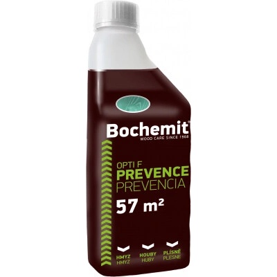 Bochemit Opti F+ ochrana dřeva proti plísním a hmyzu barva zelená, 1 kg