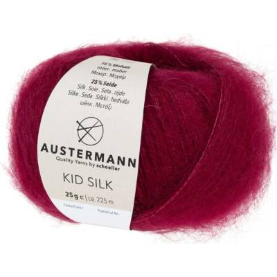 Pletací příze Austermann Kid Silk Barva: 39 WEIN