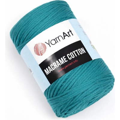 Macrame Cotton 2mm smaragdová 783 YarnArt