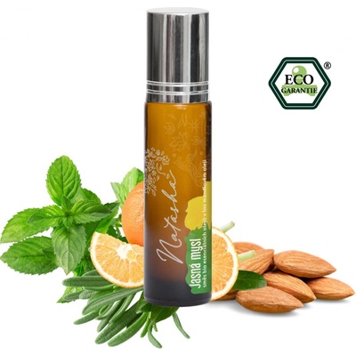 Natasha Roll-on Směs esenciálních olejů Jasná mysl 10 ml – Zboží Dáma