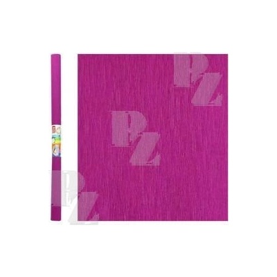 Krepový papír 200x50cm tmavě růžový 12 1ks