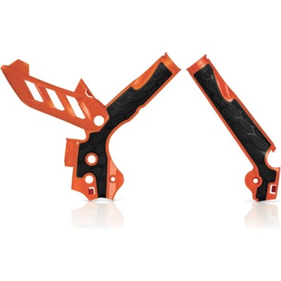 Acerbis kryt chránič rámu KTM SX 250/SXF 11/15 EXC/EXCF 12/16 /černá oranžová/černá oranžová | Zboží Auto
