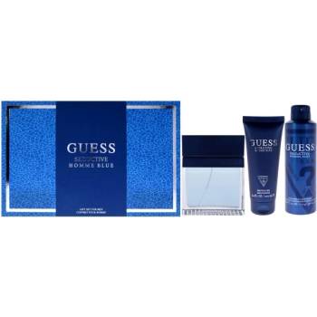 Image 1 of GUESS Комплект за мъже Guess Seductive Blue - Тоалетна вода 100 мл + 226 мл + 100 мл