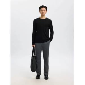 SELECTED Мъжки merino пуловер черен SELECTED | Cheren | МЪЖЕ | M