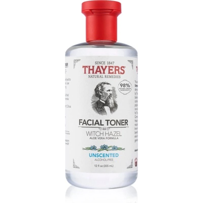 Thayers Unscented Facial Toner успокояващ тоник за лице без алкохол 355ml