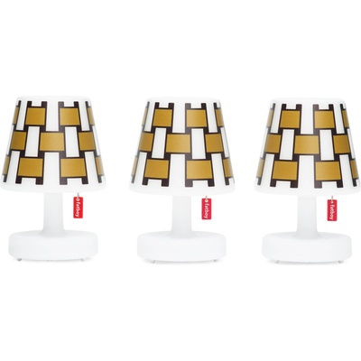 Fatboy Абажури за лампи Cappie Mini Weave Gold Honey за лампи Edison The Mini 3 бр (105122)