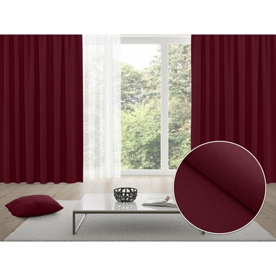 Biante Zatemňovací záves Blackout BKU-115 Burgundský vínový - šírka 270 cm 270x210 cm