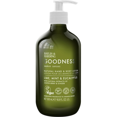 Baylis & Harding Goodness Awaken Limetka, Máta & Eukalyptus Tělové mléko 500 ml