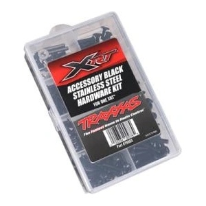Traxxas Комплект винтове Traxxas неръждаема стомана черна (за XRT)