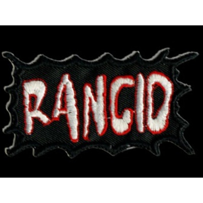 Nášivka RANCID vyšívaná zažehlovací
