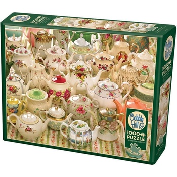 Cobble Hill Teapots Too 1000 dielov
