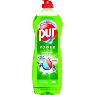Pur Power Apple prostriedok na ručné umývanie riadu 750 ml