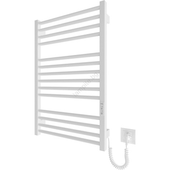 Mario Radiators Радиатор-стълба за баня HF DERBY 170W/230V 77x53 см, бял, десен (MR0035)