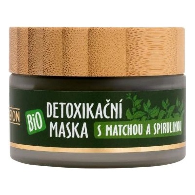 Purity Vision Detox Mask Matcha & Spirulina подхранваща и укрепваща детоксикираща маска за лице 40 ml унисекс