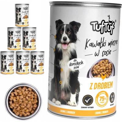 Tuf Tuf Adult Mäsové kúsky s hydinou 1250 g
