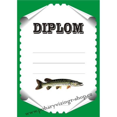 VIZINGR Rybáři diplom A4 č.75