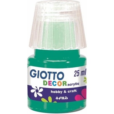 Akrylová barva Giotto Decor Matt 25ml zelená smaragdově