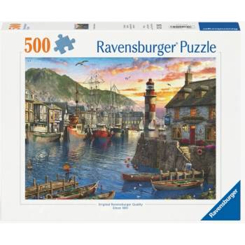 Ravensburger Puzzle Sunrise At The Port 500p (12000212)
