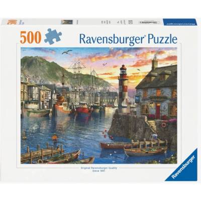 Ravensburger Puzzle Sunrise At The Port 500p (12000212)