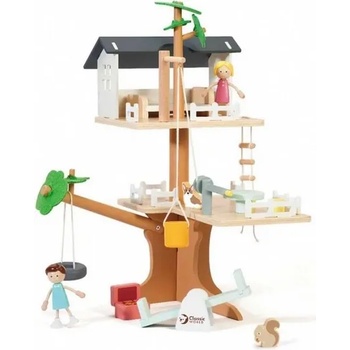 Image 1 of Classic World Къща за кукли Classic World - На дърво, с аксесоари (CW50566)