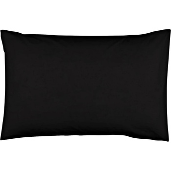 Dilios Калъфка за възглавница ЧЕРНО 100% Памук Ранфорс 50/70