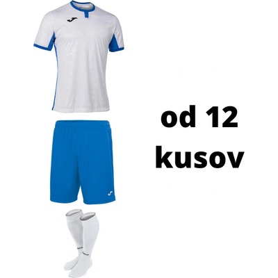 Joma Toletum II pre mužstvo od 12 kusov biela modrá počet ks v sadě 12 hráčskych setov