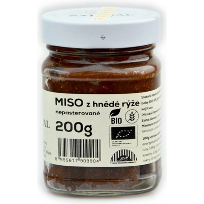 Natural Jihlava Miso pasta z hnědé rýže bez lepku BIO 200 g
